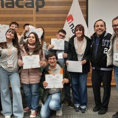 Orgullo pampeano: reconocieron a estudiantes en concurso juvenil en Chile